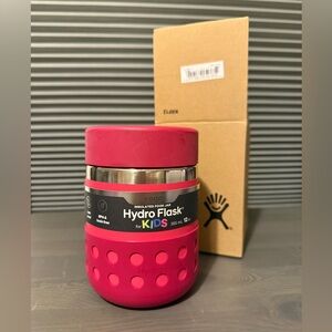 Hydro Flask 12 oz Peony insulated food jar and boot
